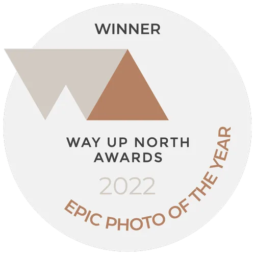 Way Up North Award 2022 Badge