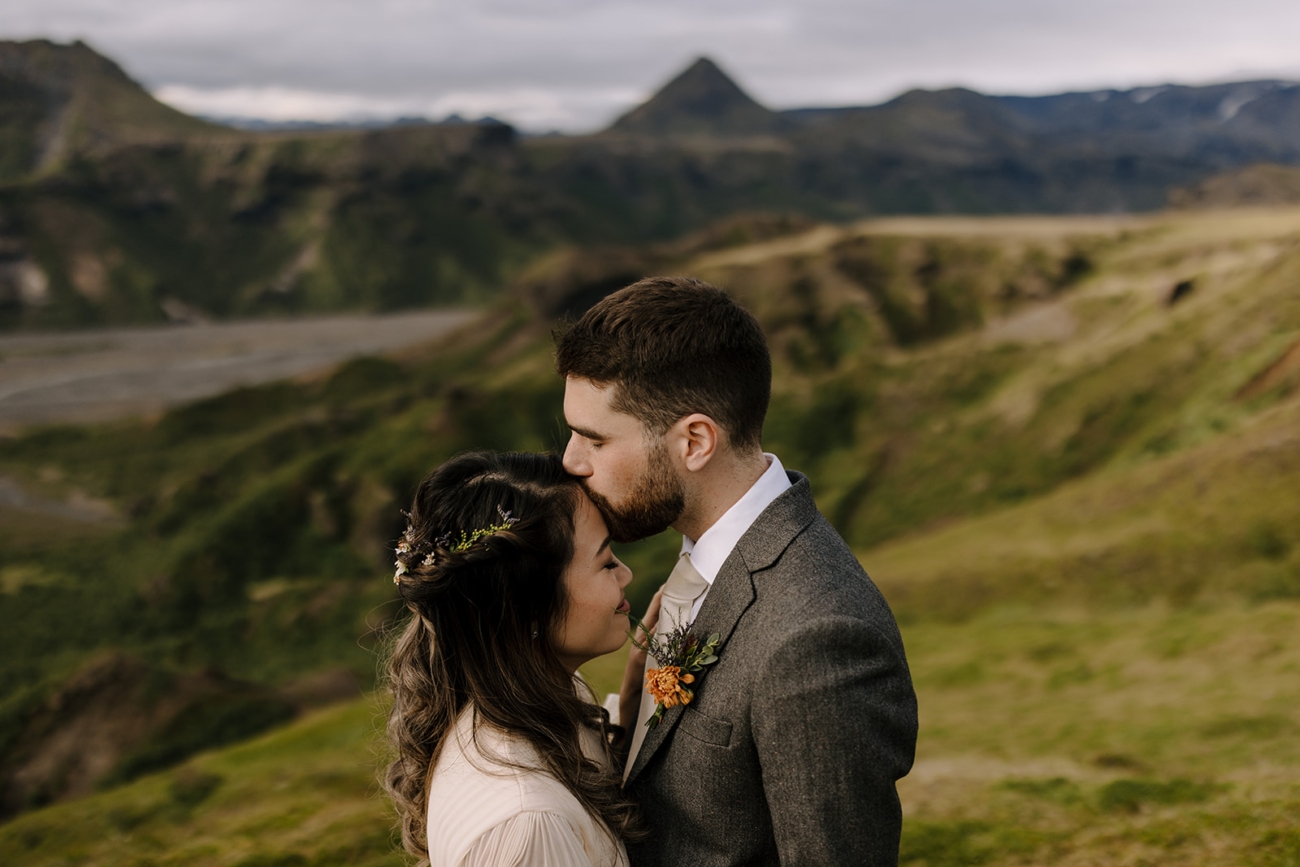 Forehead kisses in the mountains, anyone?